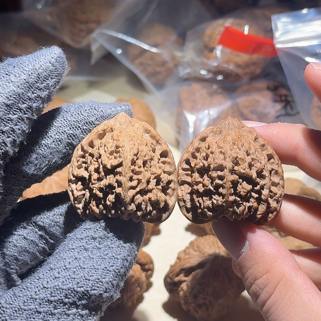 吊坠文玩核桃满天星百花山