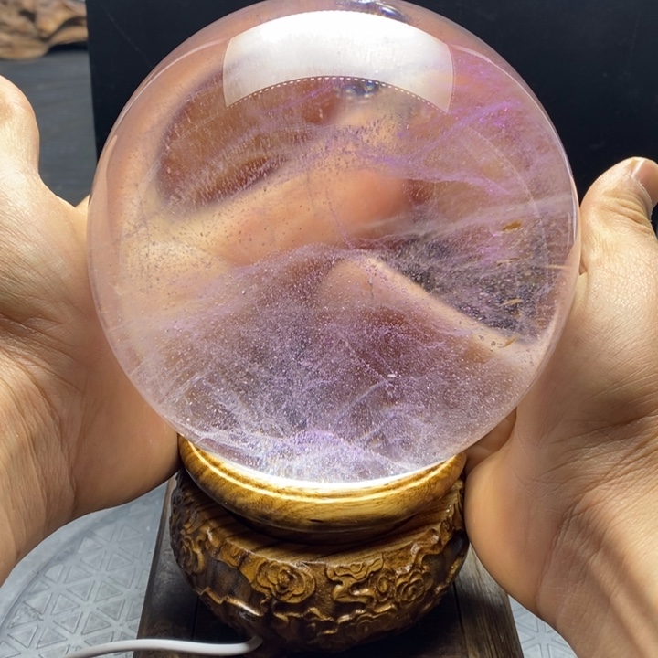 水晶天然水晶居家办公摆件未镶嵌