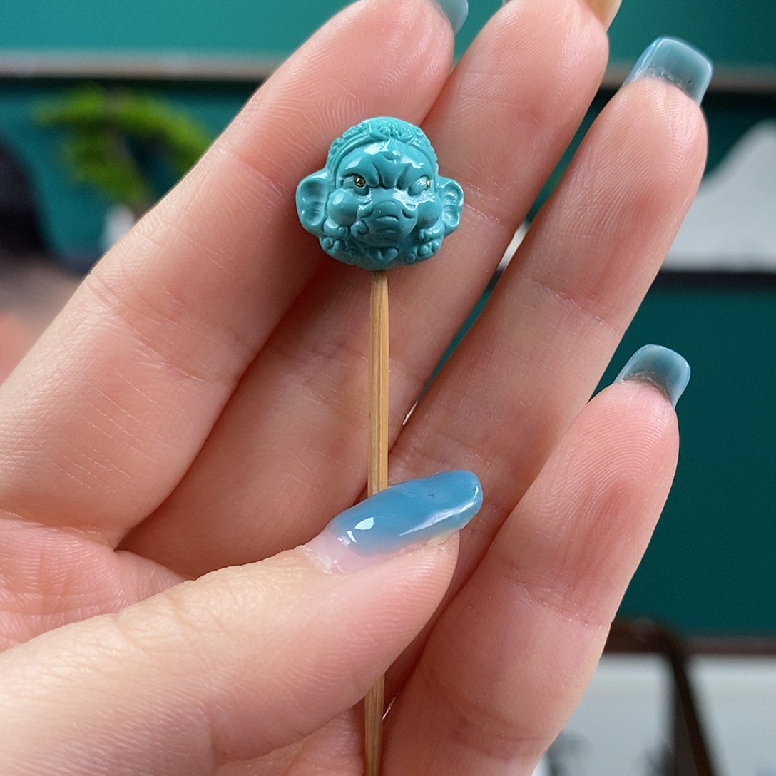 绿松石珠宝奇石未镶嵌