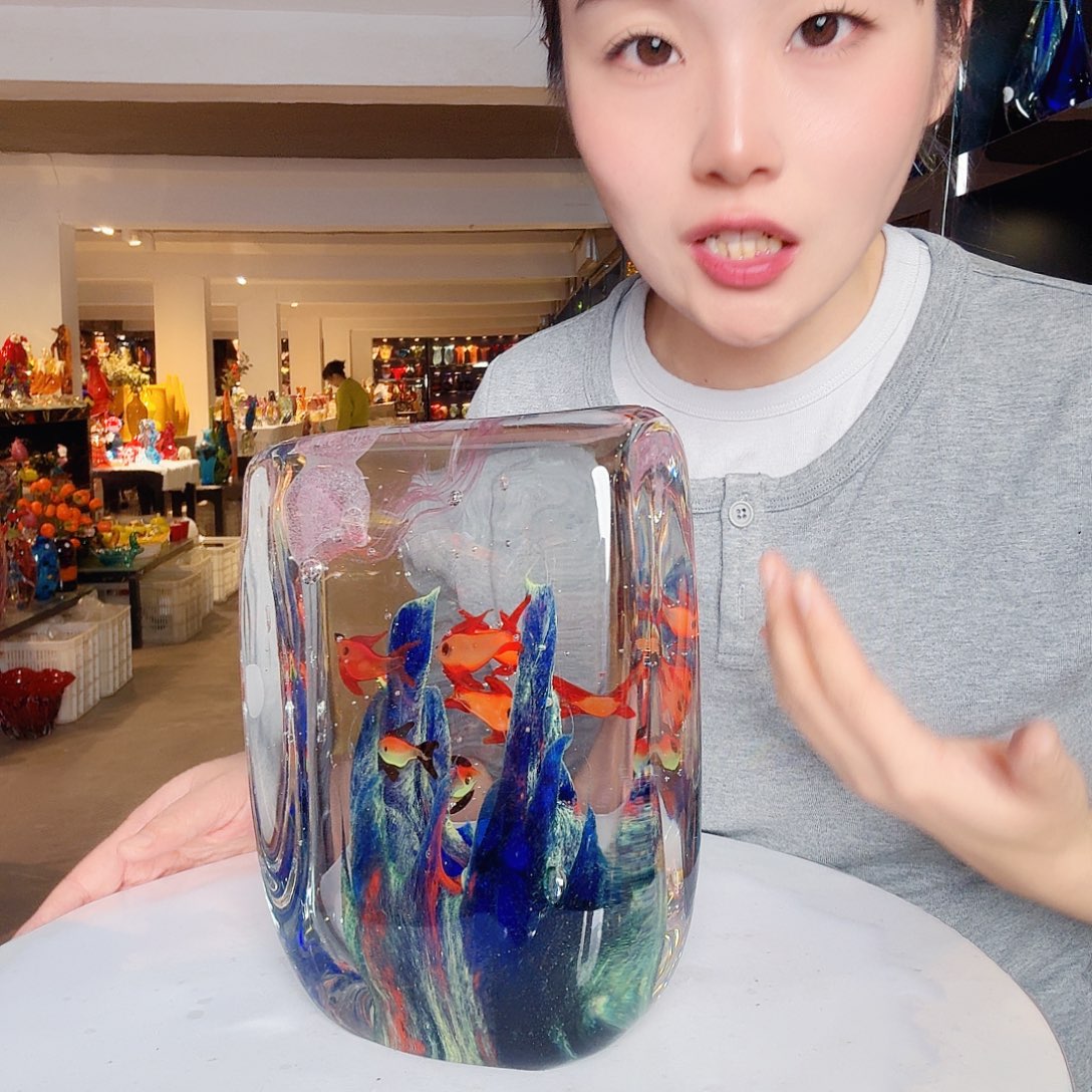 手工艺品琉璃琉璃岛之光太好喝