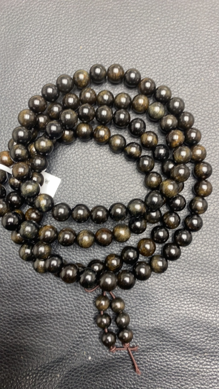 174号沉木多圈手链