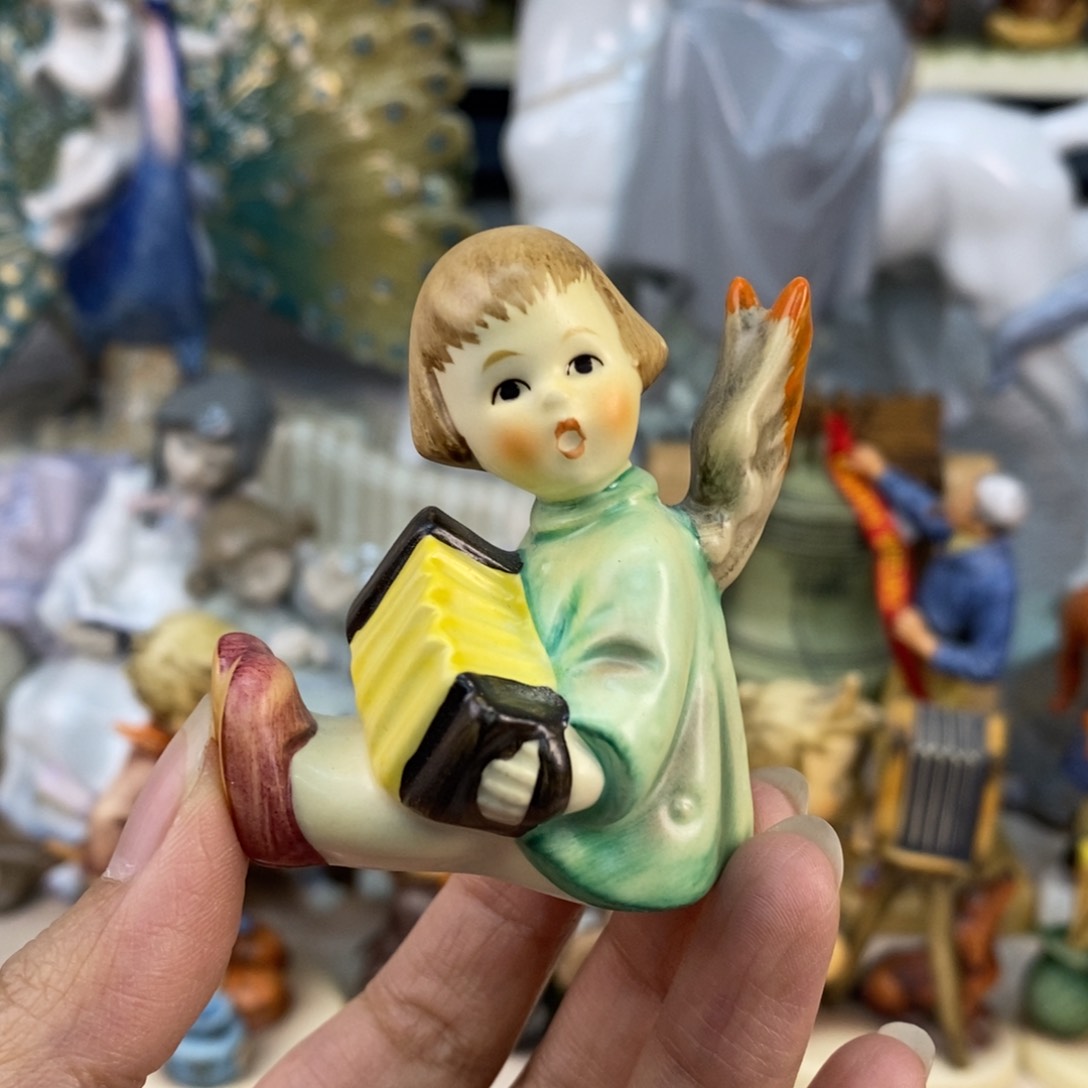 瓷片欧美中古美物摆件