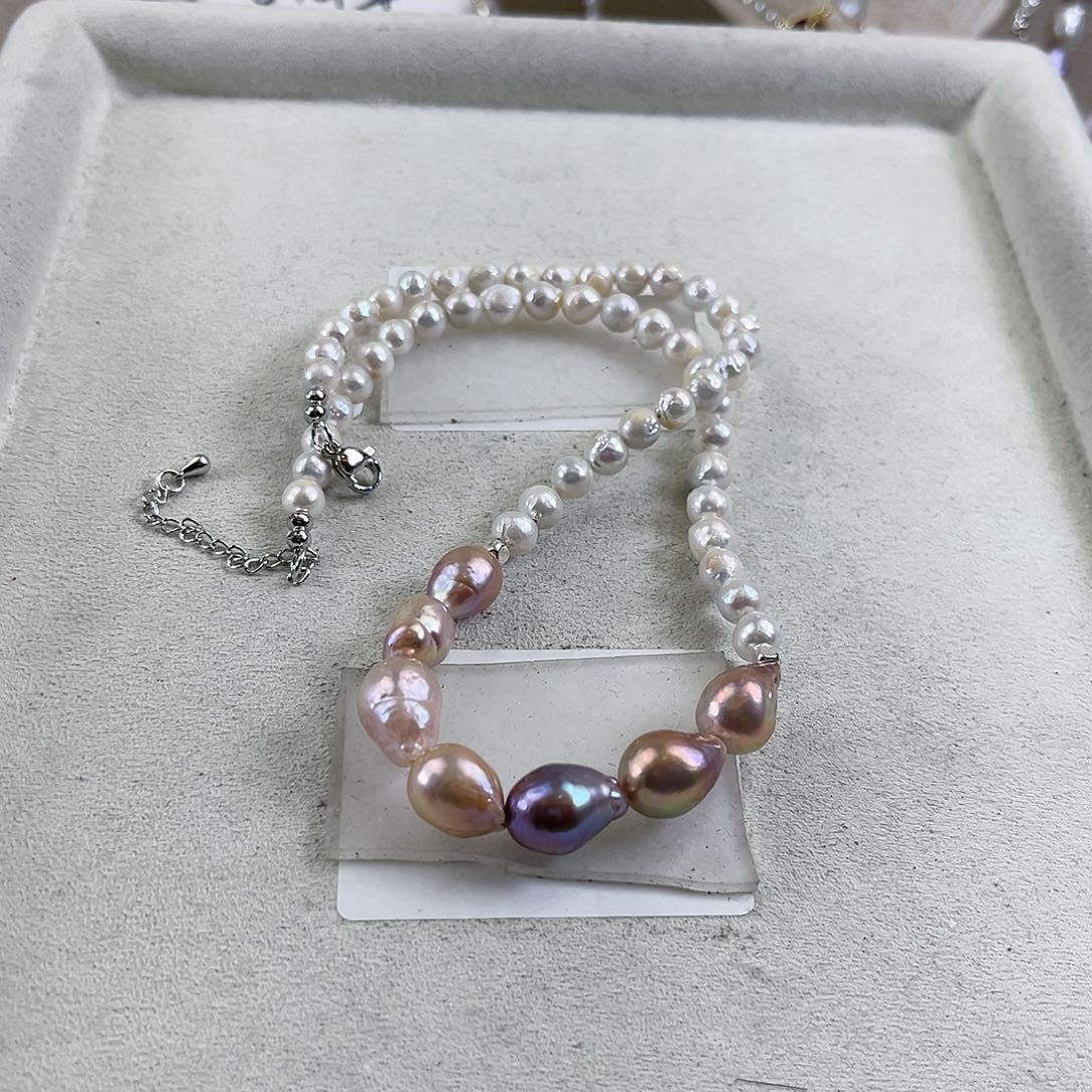 淡水珍珠项链未镶嵌【纯恬】