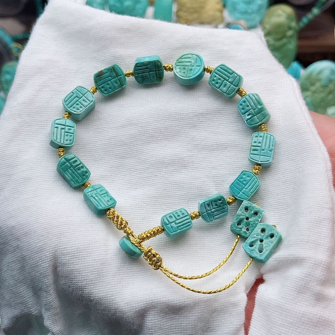 绿松石手链未镶嵌