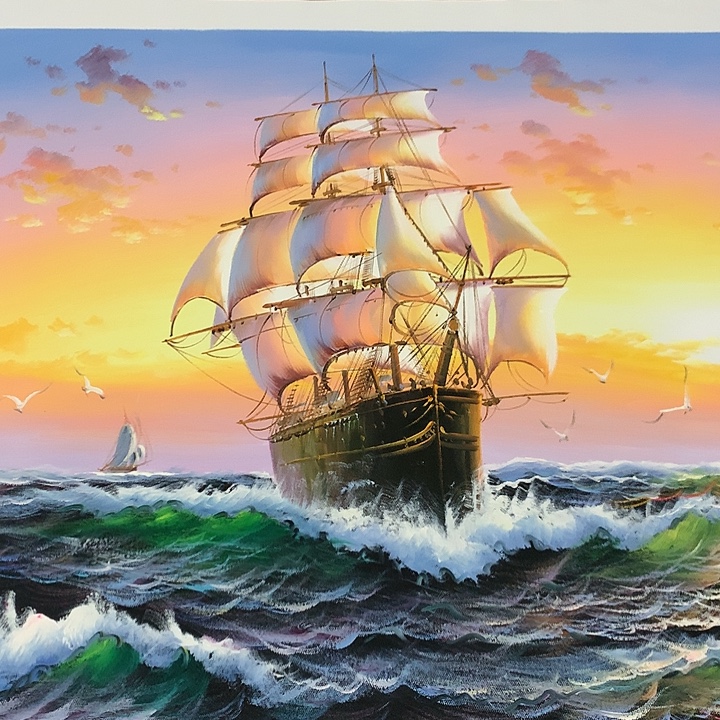 油画60*90手绘油画