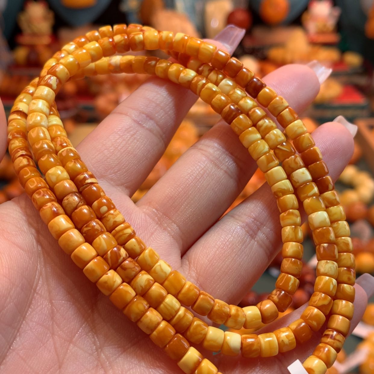 【闪购商品】蜜蜡手链未镶嵌蜜蜡手链