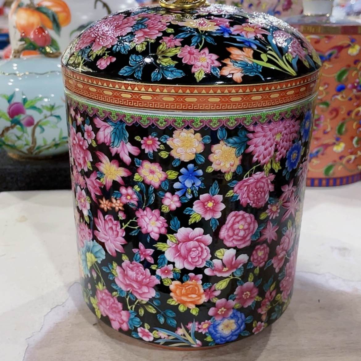 【闪购商品】罐陶瓷茶叶罐密封罐