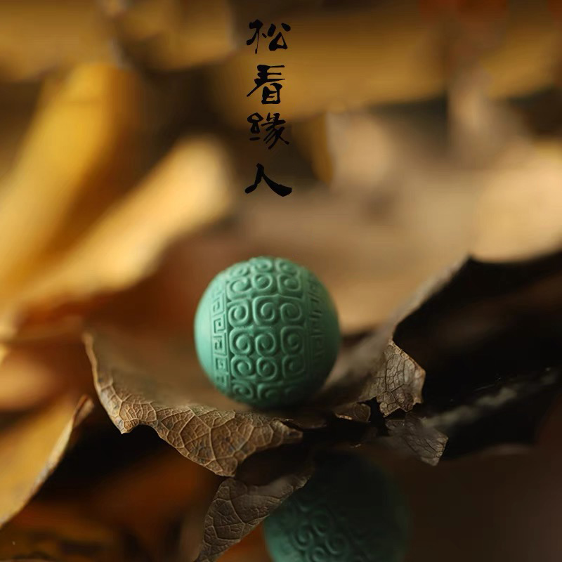 非金属布艺项链 优化手串回纹珠配饰件松石回纹锁骨项链XL0322292