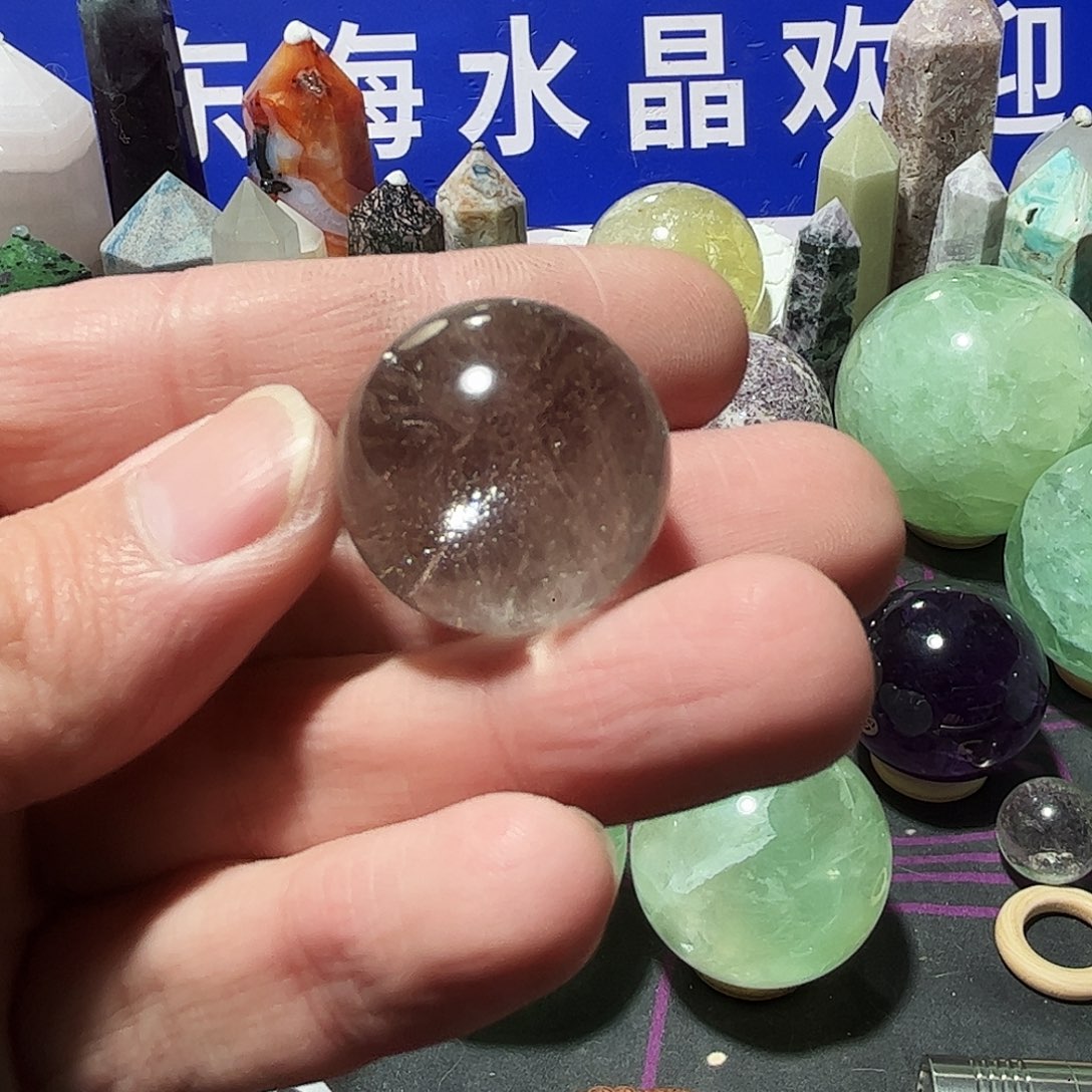 水晶天然水晶微瑕未镶嵌