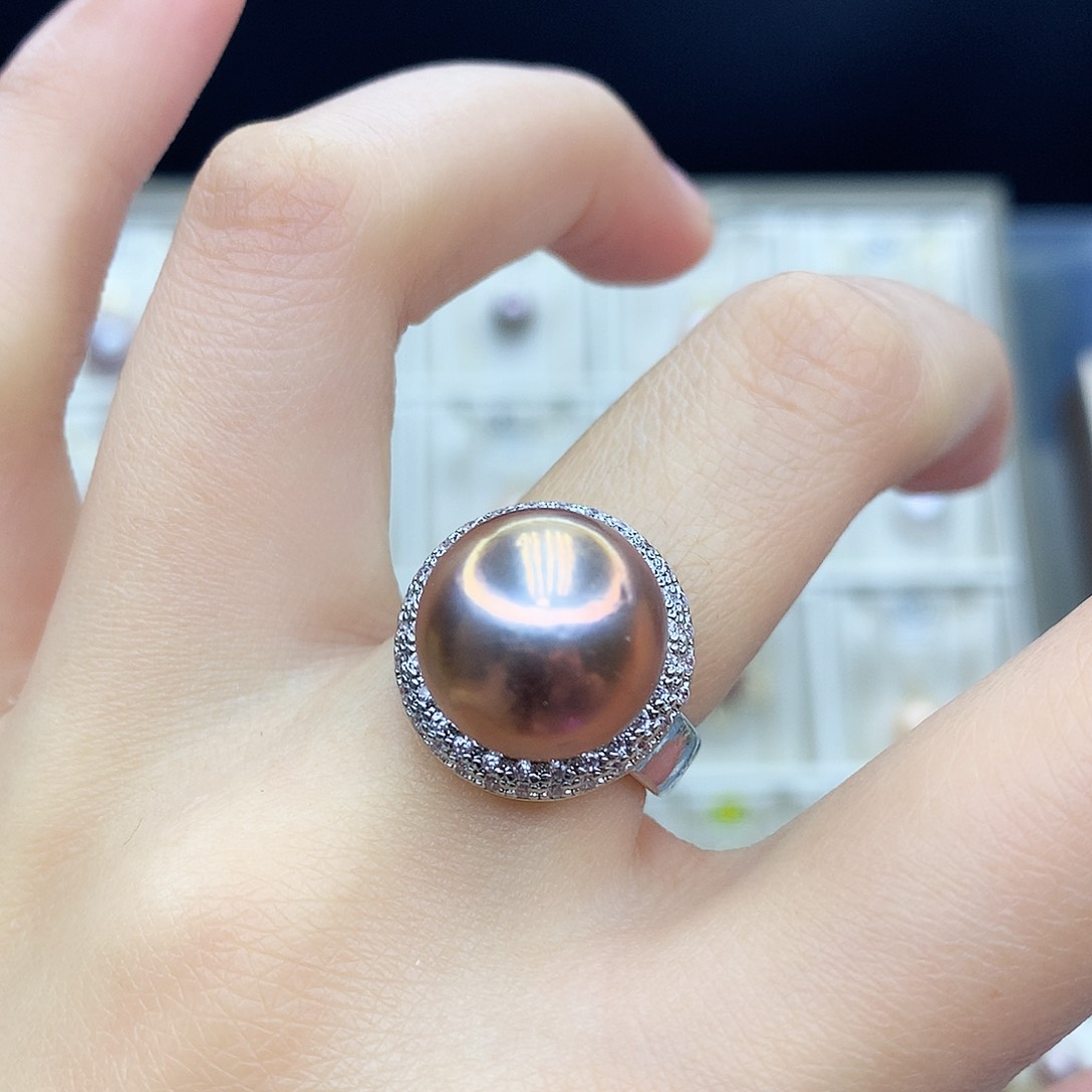 淡水珍珠颈饰合金