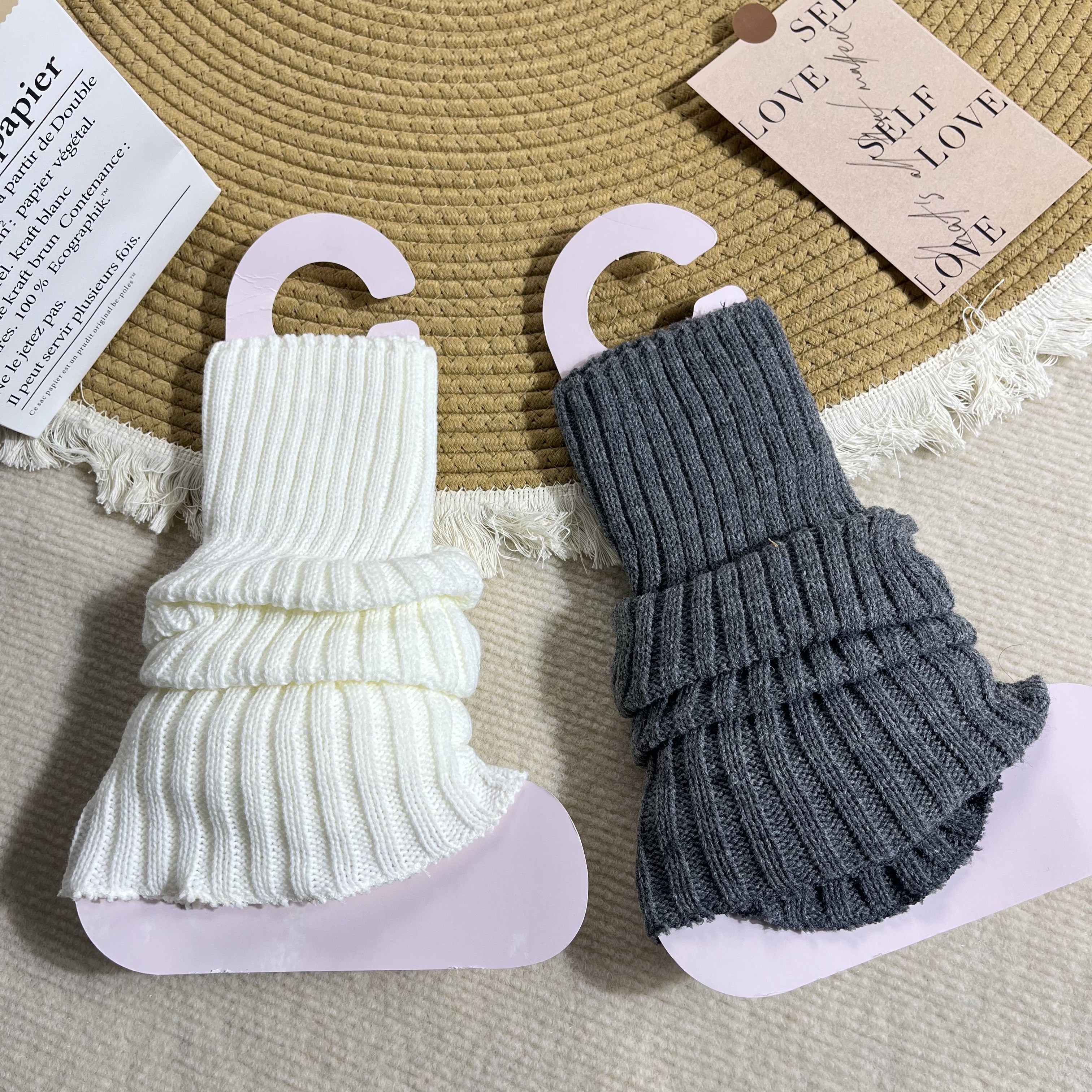 袜套堆堆袜女高级感时尚显瘦小腿袜