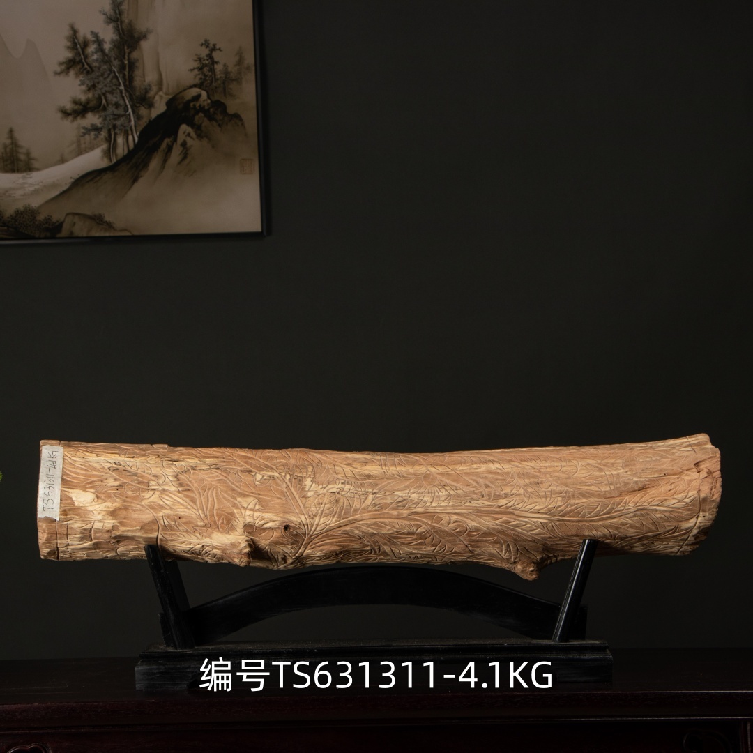 印度老山檀香横财摆件 檀香木原材料 老山檀香原木TS631311-4.1KG