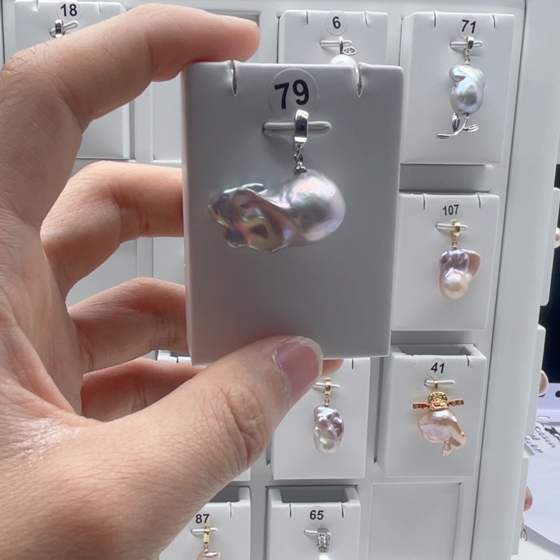 淡水珍珠合金颈饰