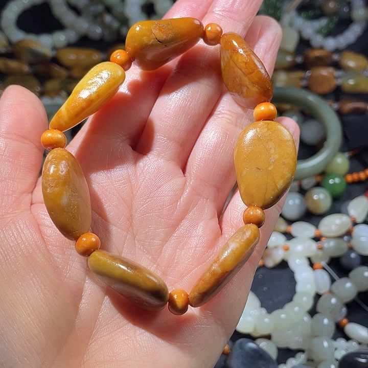 未镶嵌手链和田玉东