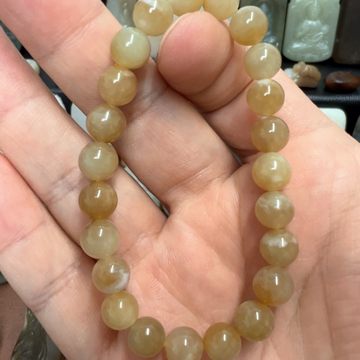 未镶嵌手串和田玉