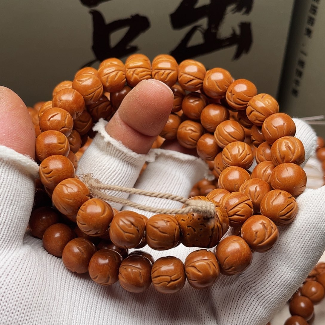 桃核手串微瑕款88颗11尺寸