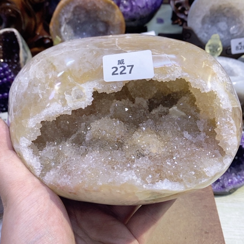 【闪购商品】天然水晶摆件方解石未镶嵌水晶