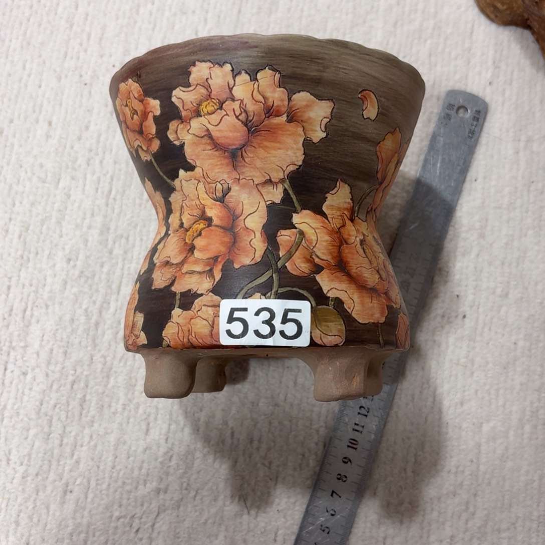 初***见花盆紫砂陶瓷多肉花盆瑕疵