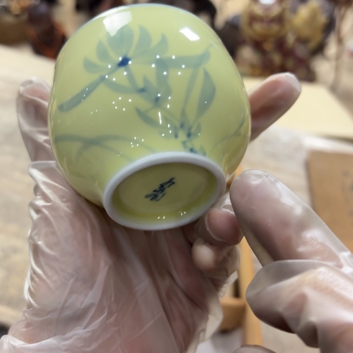 陶瓷古美术置物摆件