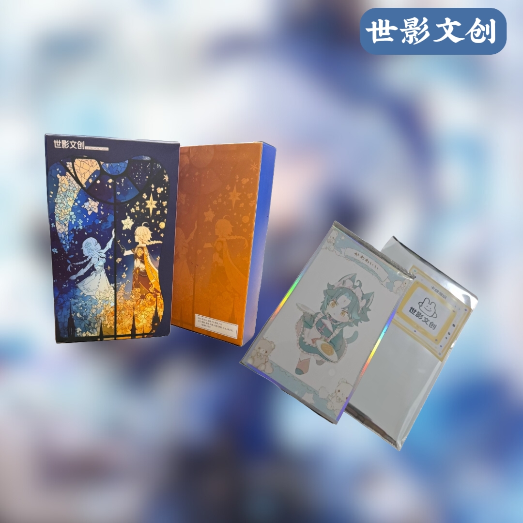 【豆豆元素许愿开包】世影文创原神色纸收藏同人卡牌  第二弹