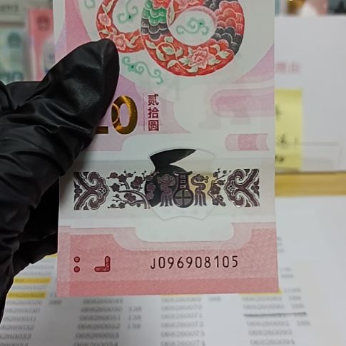 塑料蛇钞号码如图096908105