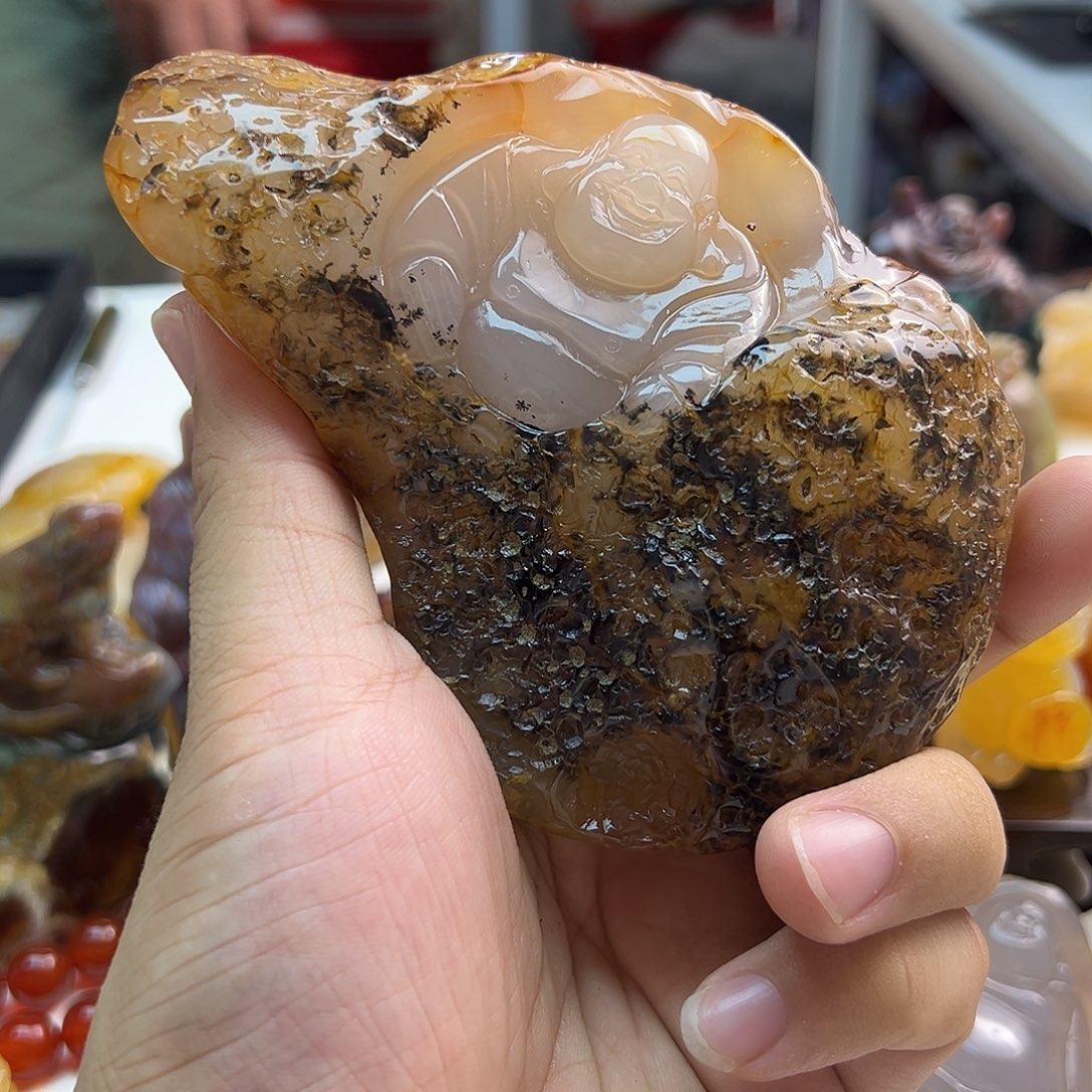 玛瑙/玉髓未镶嵌颈饰