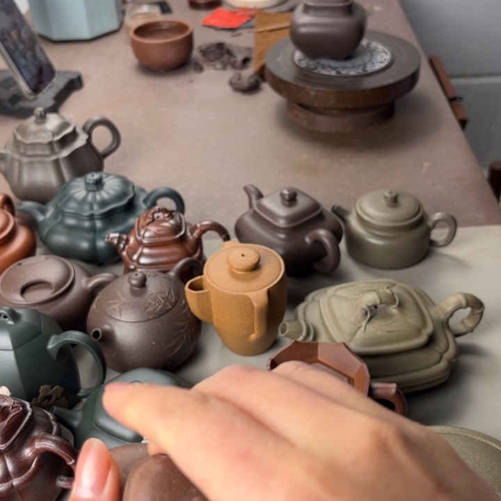 紫砂茶壶蓝**紫砂壶壶