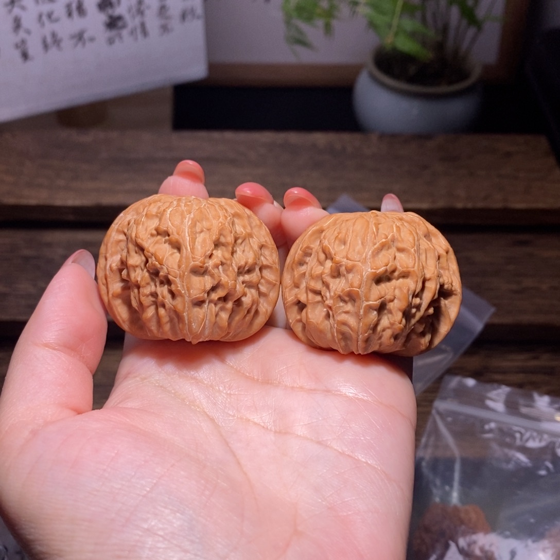 吊坠文玩核桃全品42+正磨精品