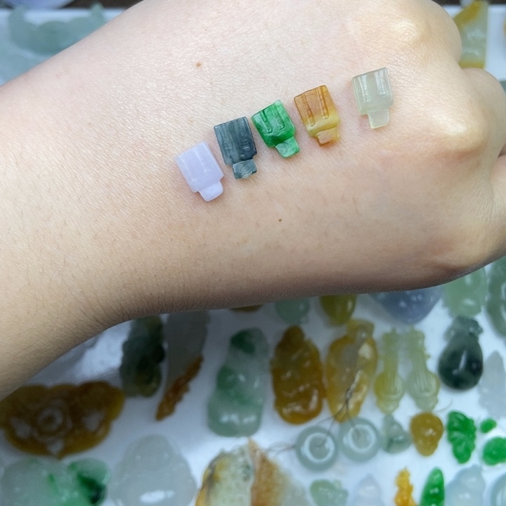 定制翡翠未镶嵌雪糕