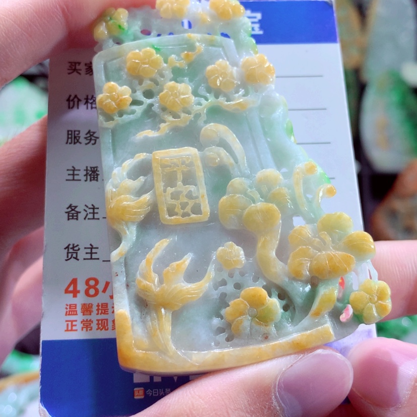 【闪购商品】翡翠颈饰未镶嵌挂件