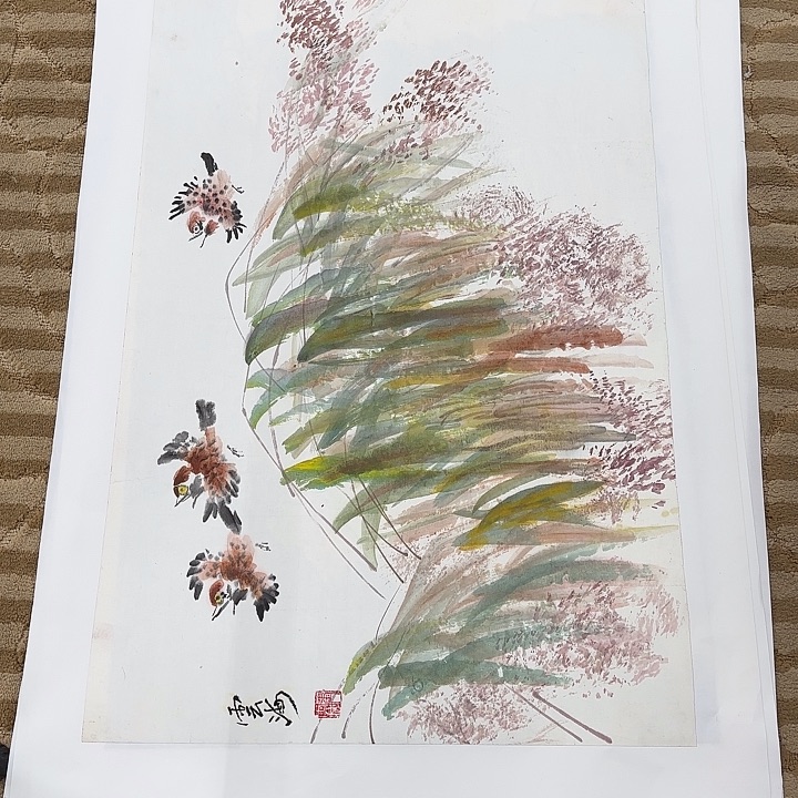 国画花鸟等多种鸟类和鸟类70.45