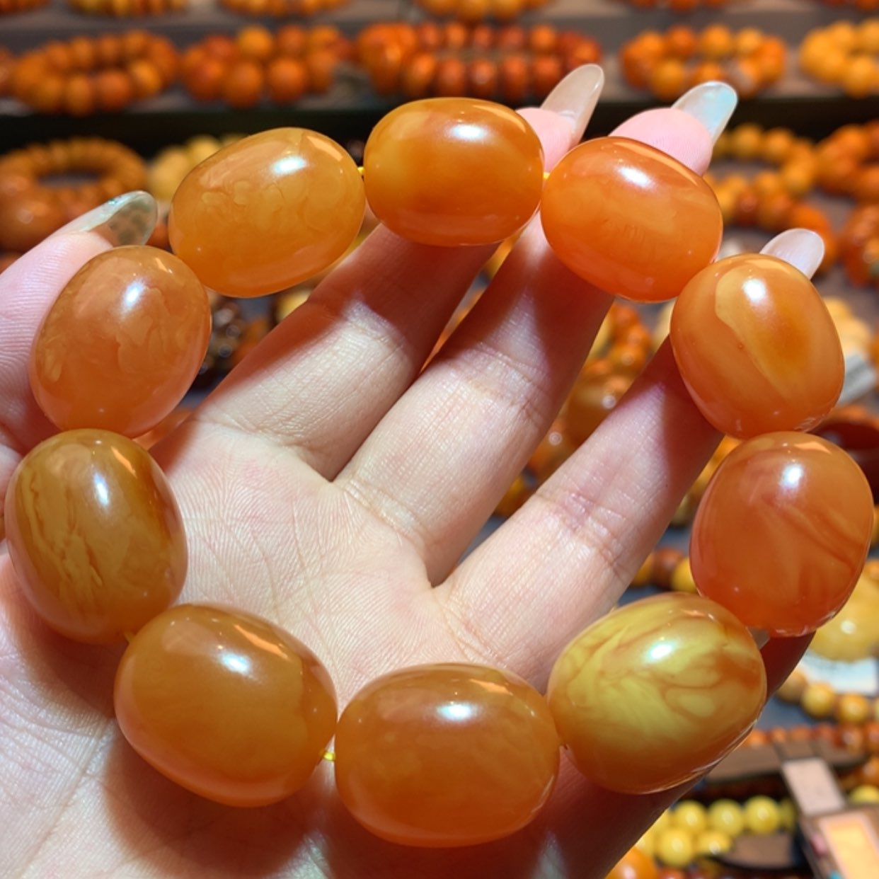 【闪购商品】未镶嵌蜜蜡手串蜜蜡手串
