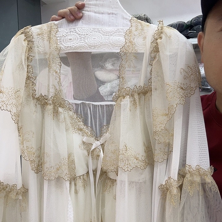 三醋酯纤维宫廷风家居服