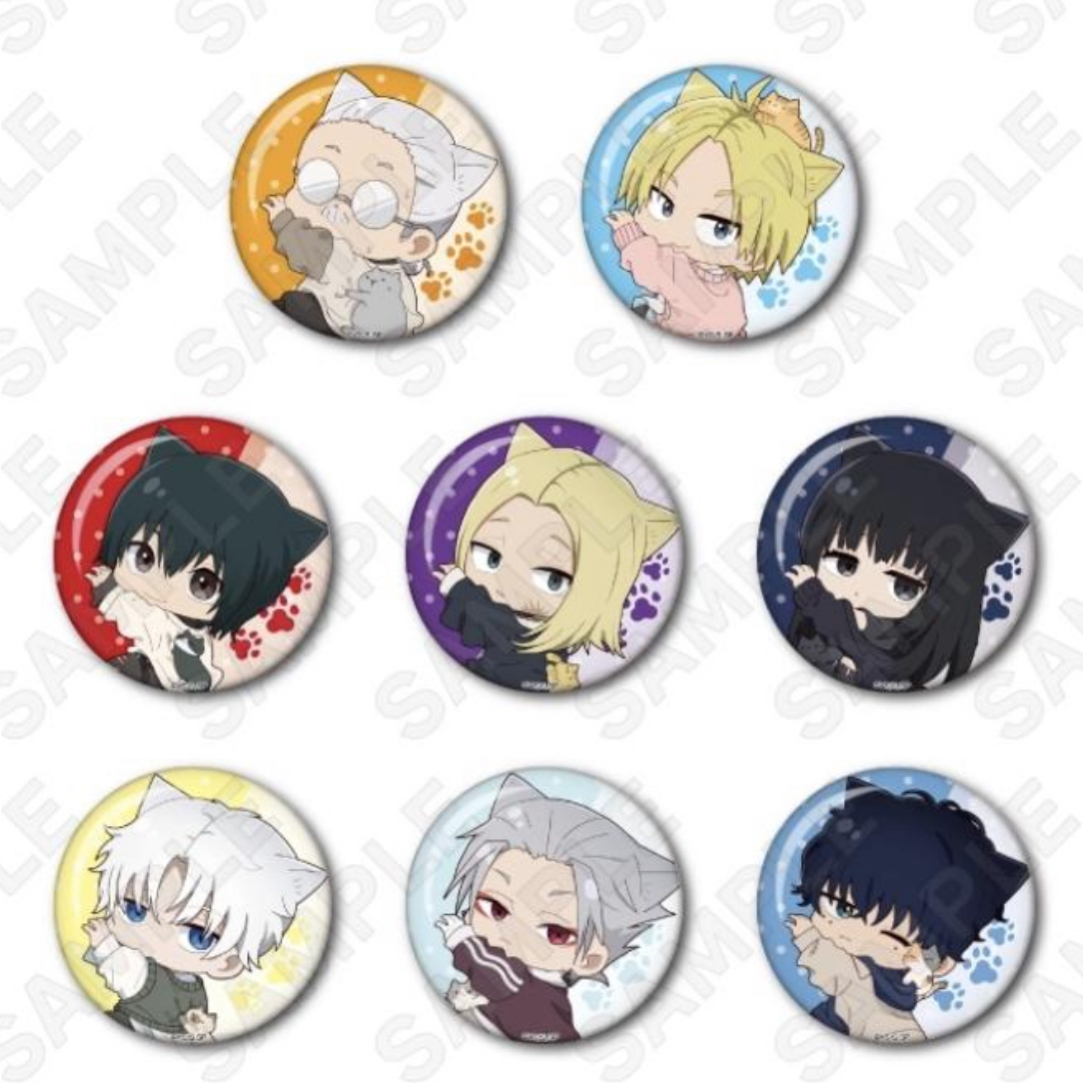 【日谷】坂本日常 猫耳吧唧徽章盲盒代拆