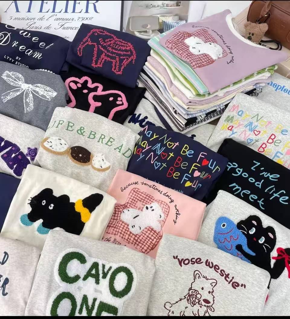 300--399韩标辣妹上衣纯棉百搭