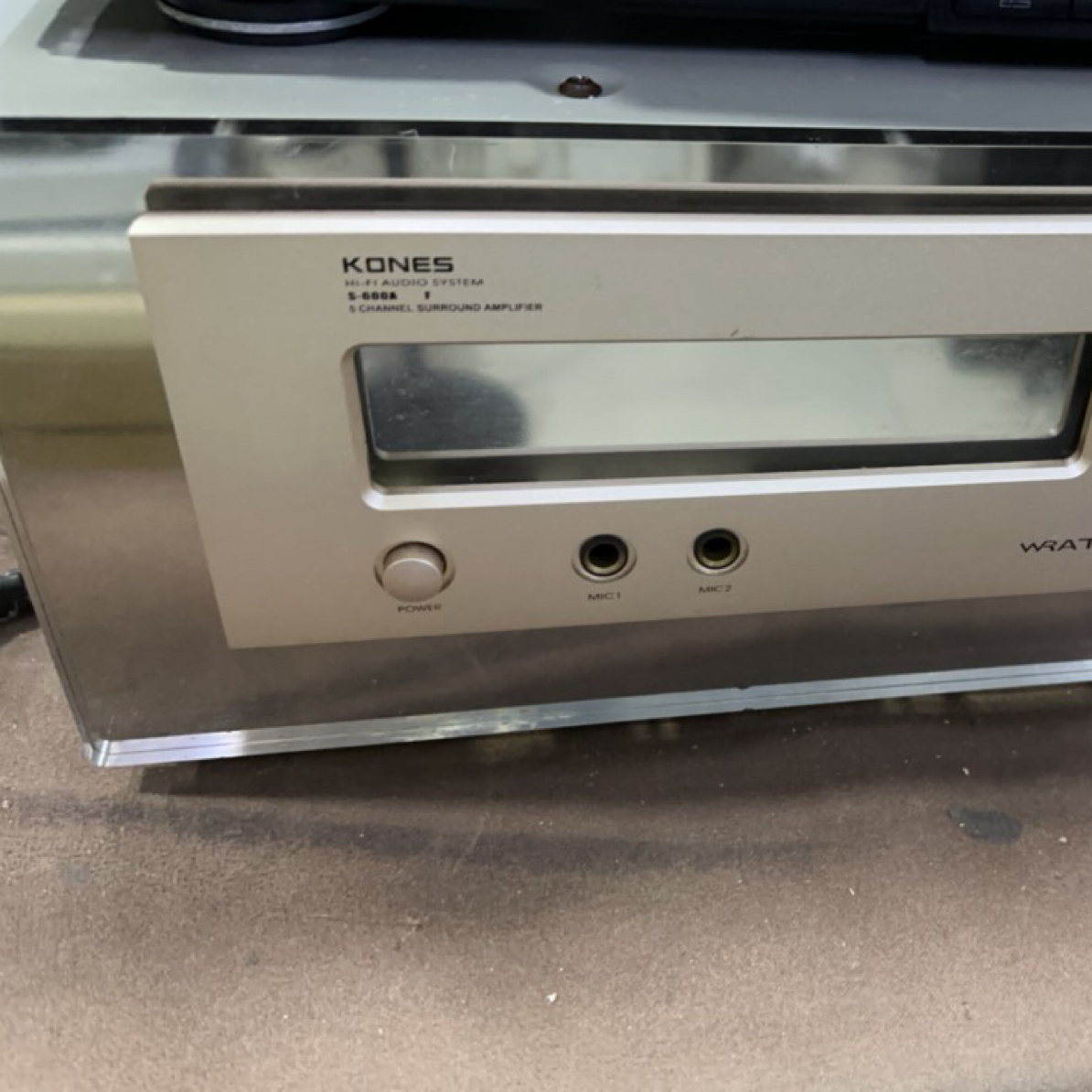 8新  高仕 600 功放机