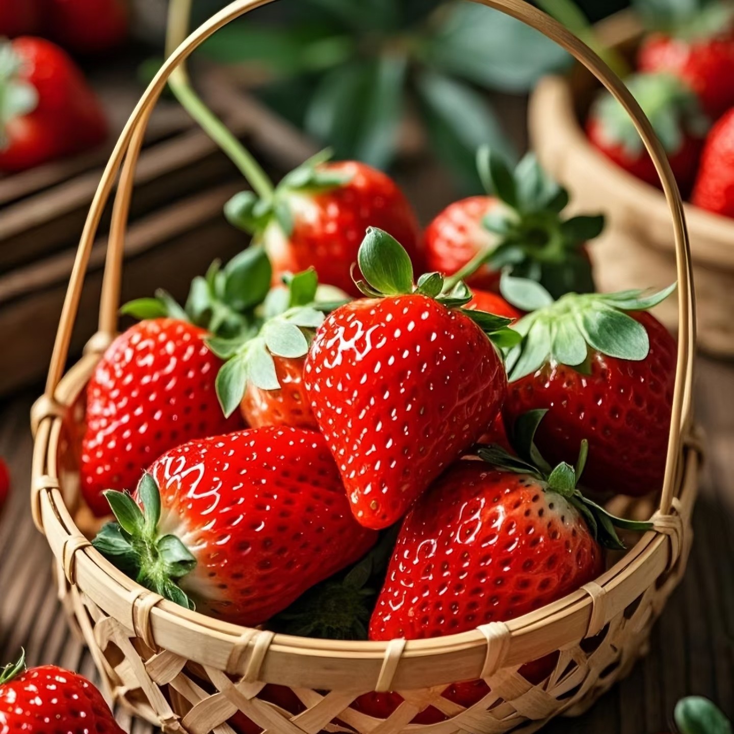 【达吾水果】爆款巧克力奶油草莓毛重2斤盆装（骑手配送到家）