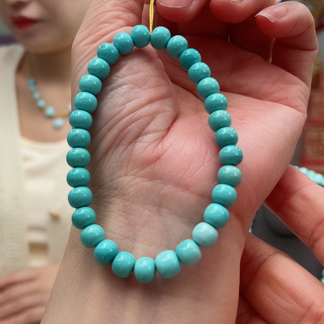 绿松石手串未镶嵌