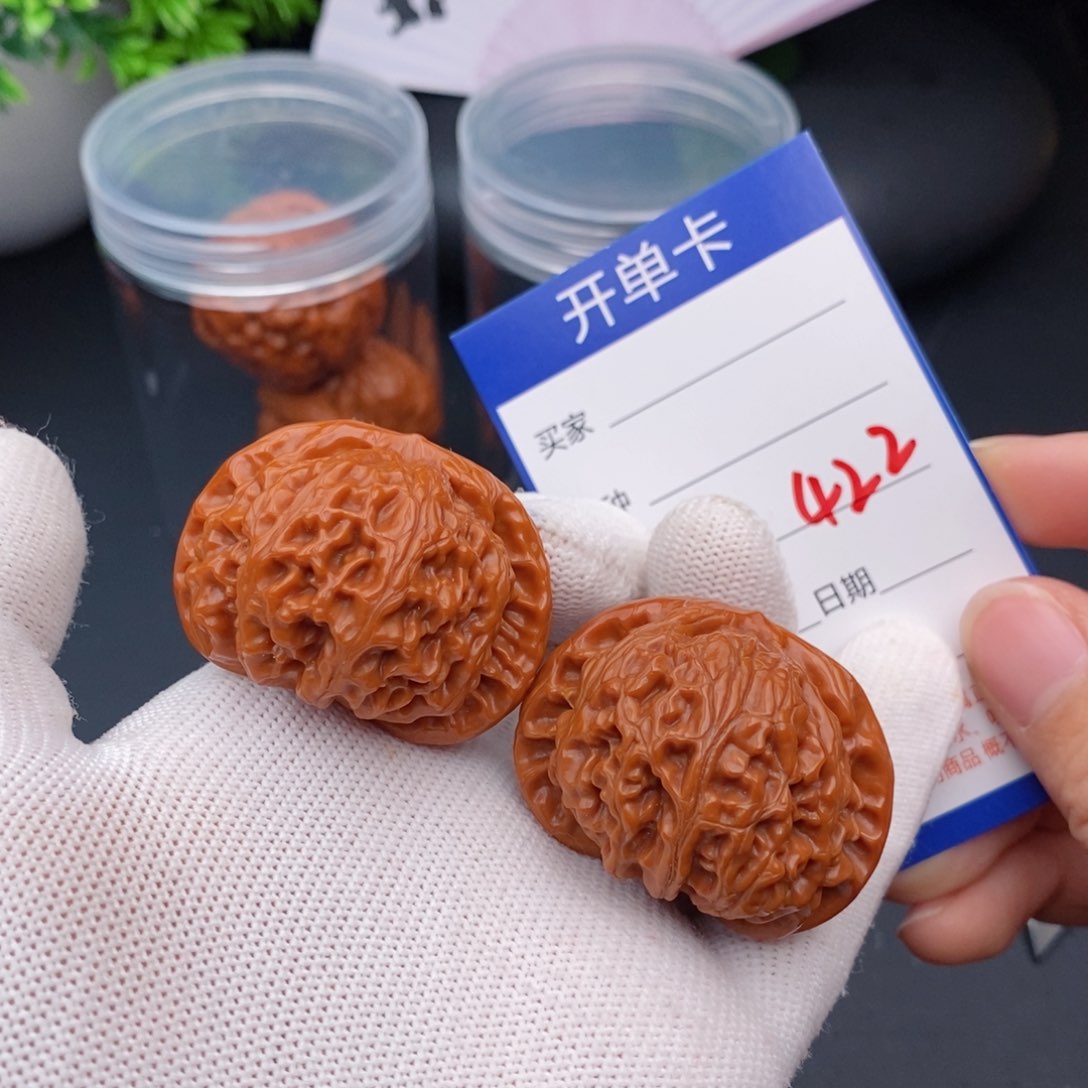 文玩核桃把件41宫灯422