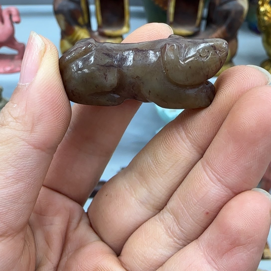 未镶嵌和田玉（糖玉）挂件