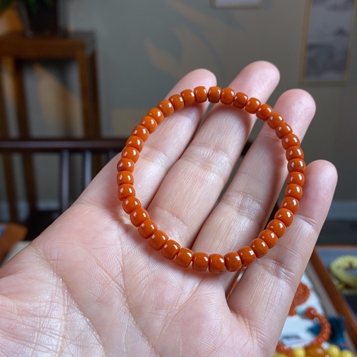 南红玛瑙手链未镶嵌南红6