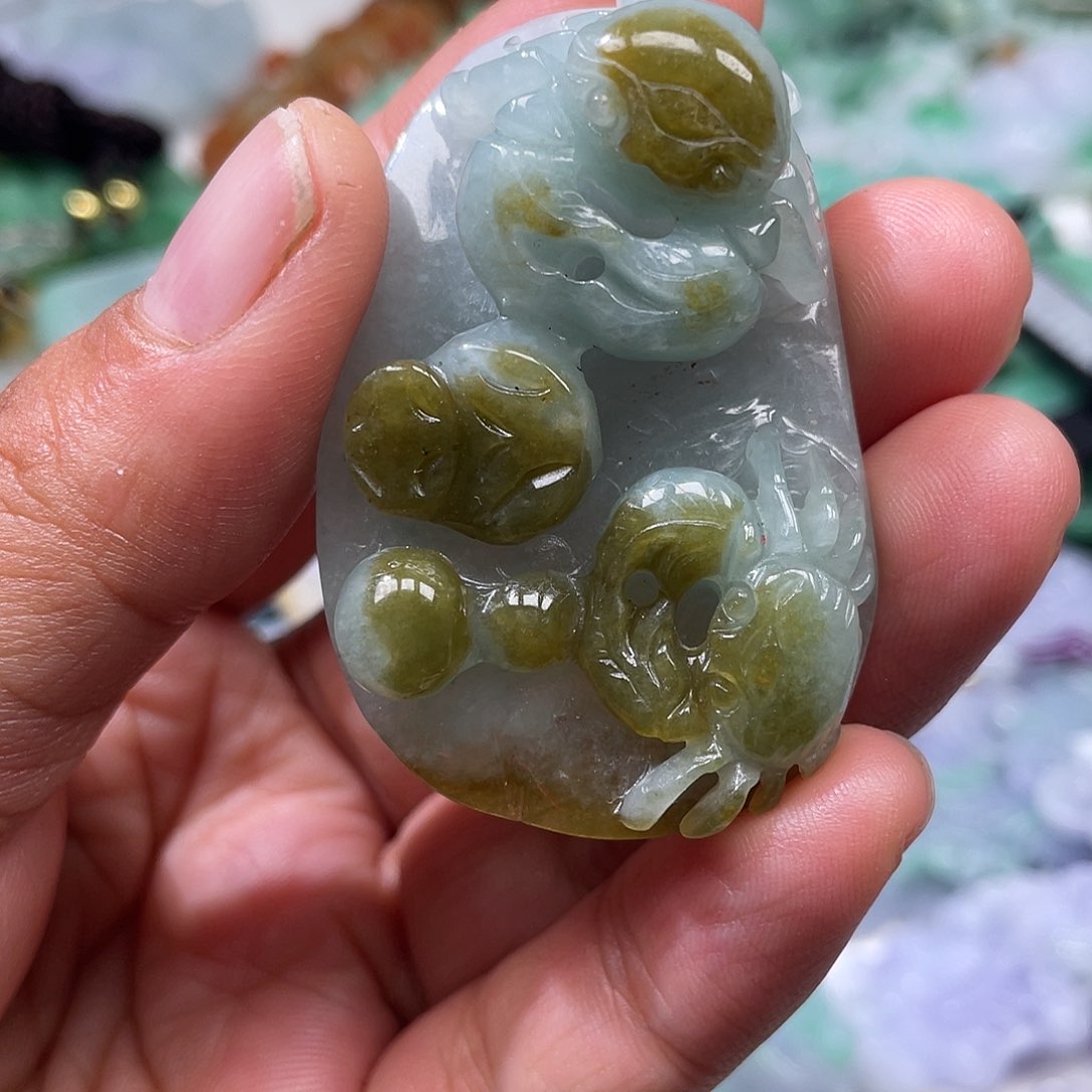 颈饰未镶嵌翡翠翡玉缘翡翠