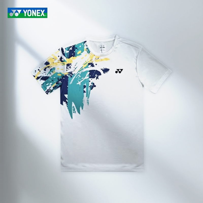 YONEX/尤尼克斯羽毛球服男女同款比赛训练短袖运动T恤-3075