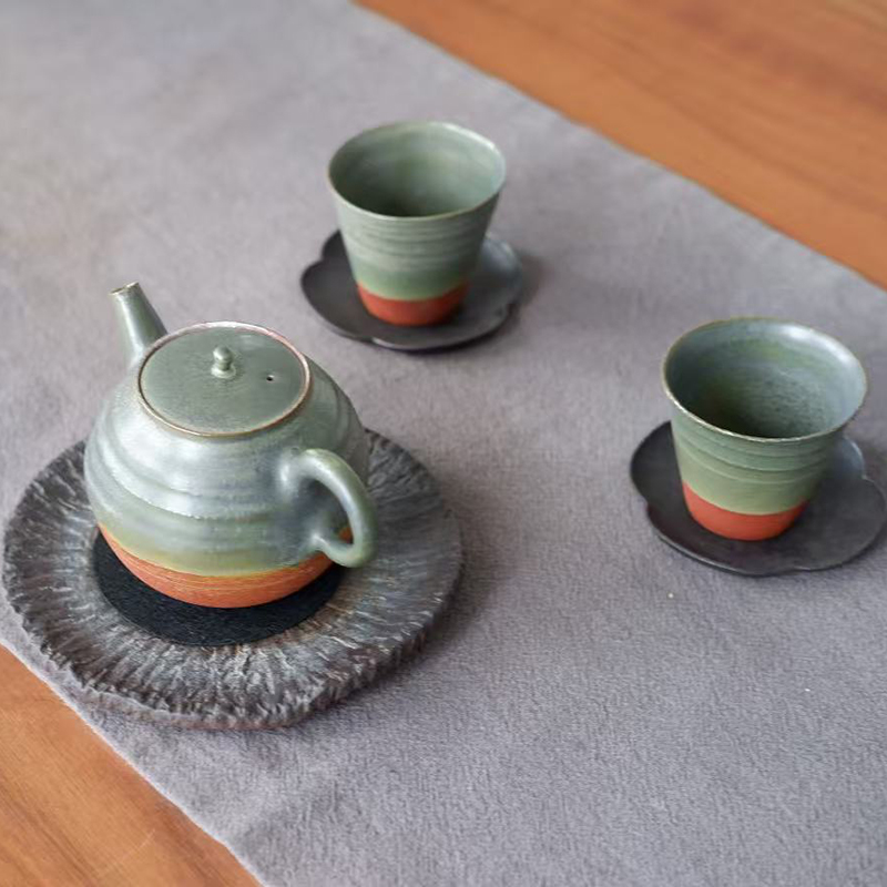 六堡茶泥茶具茶杯杯子茶壶全套茶具