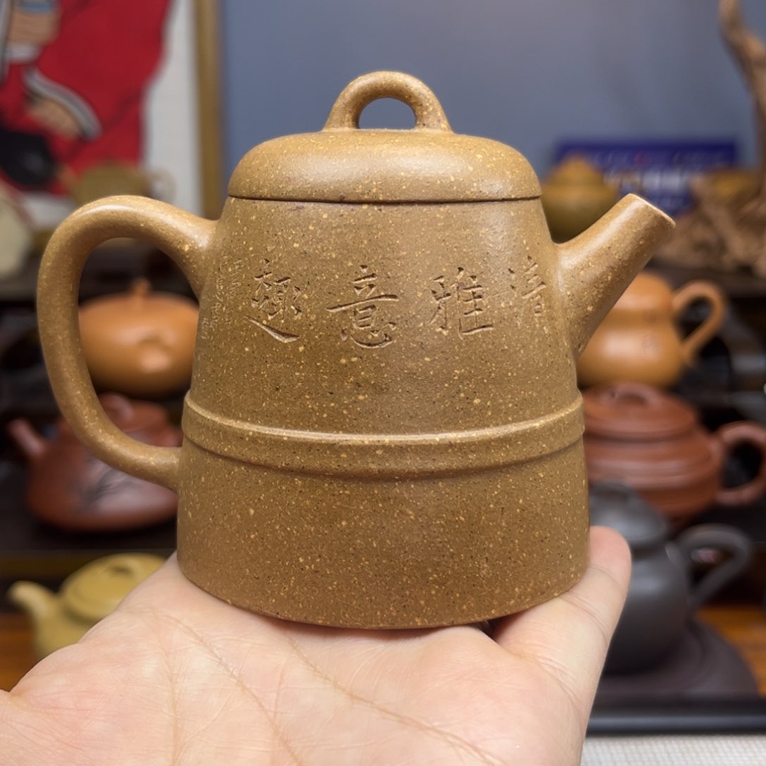 紫砂茶壶紫砂茶具半手工制作