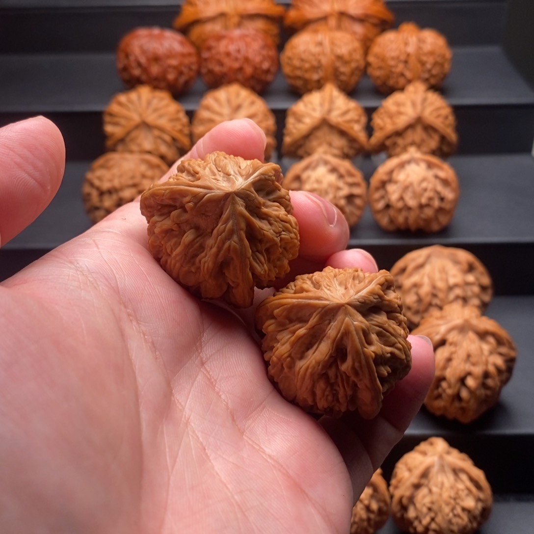 把件文玩核桃只**辣御龙粗筋三棱