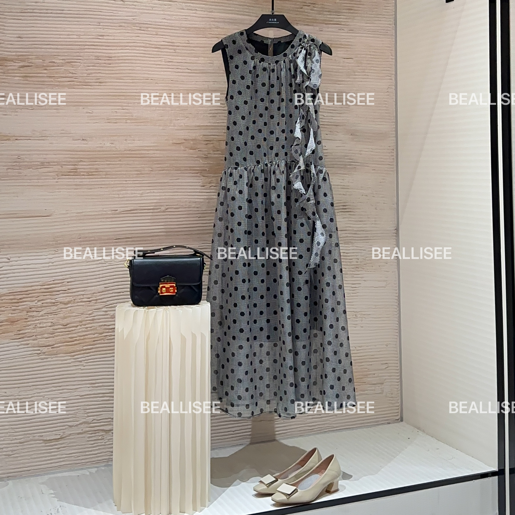 【宠粉价】夏季新款无袖显瘦国风时尚气质宽松连衣裙W-A996