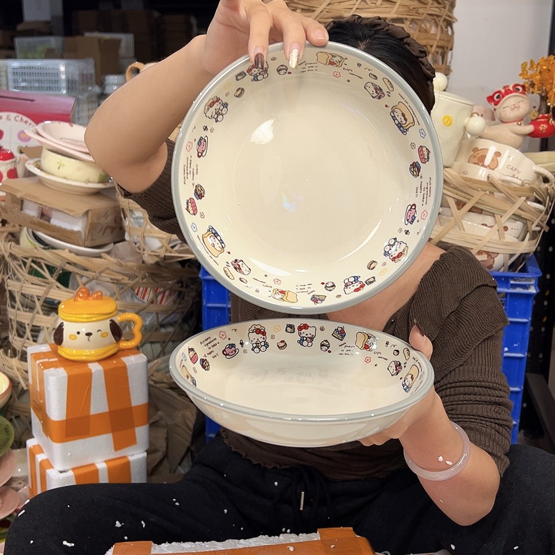 潮州陶瓷工厂微瑕8寸