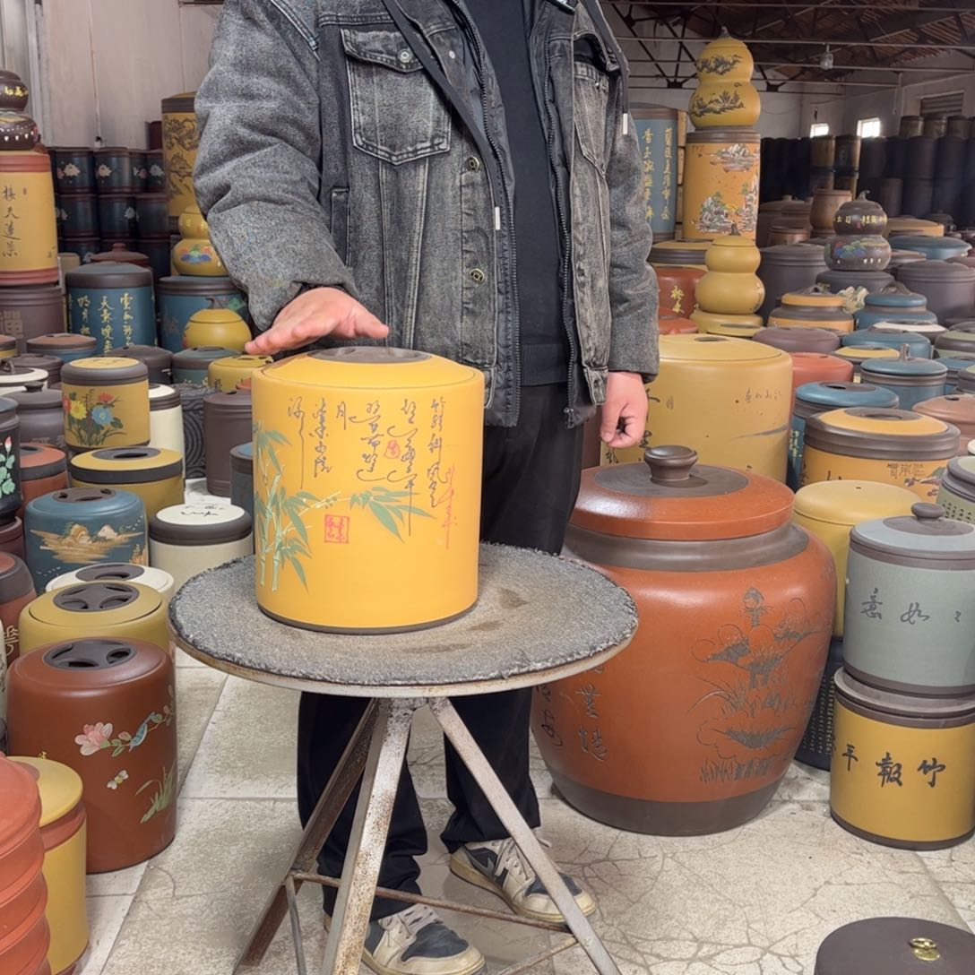 紫砂茶叶罐茶叶罐