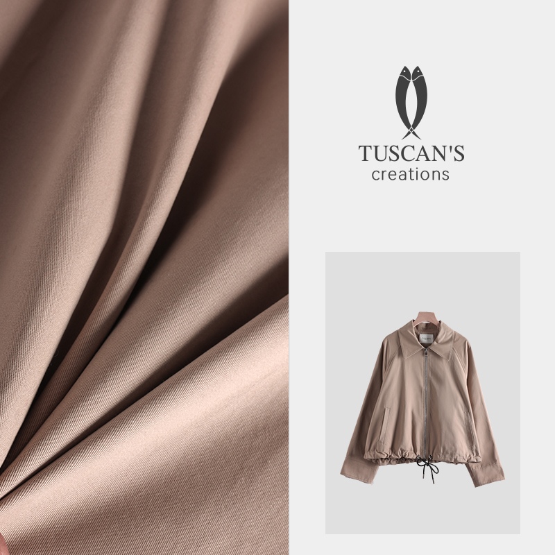 TUSCAN'S CREATIONS春秋气质女士百搭梭织外套宽松休闲短外套时代